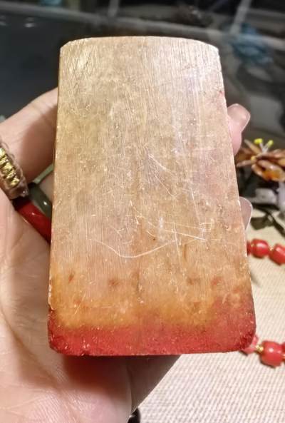 ⒄寿山闲章，全品如图，尺寸:6*3.6cm
​整套出价优