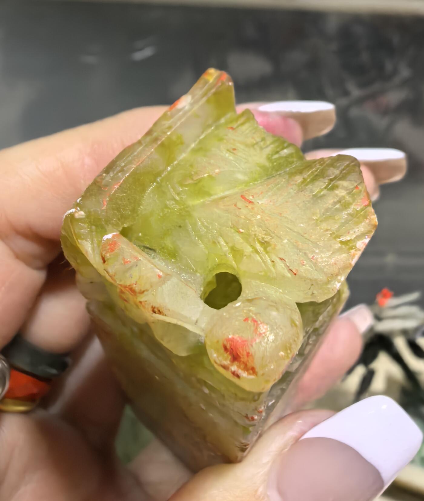 ⑥寿山石瑞兽闲章，全品如图，尺寸:8*2.4cm
​整套出价更优。