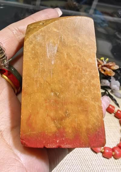 ⒄寿山闲章，全品如图，尺寸:6*3.6cm
​整套出价优
