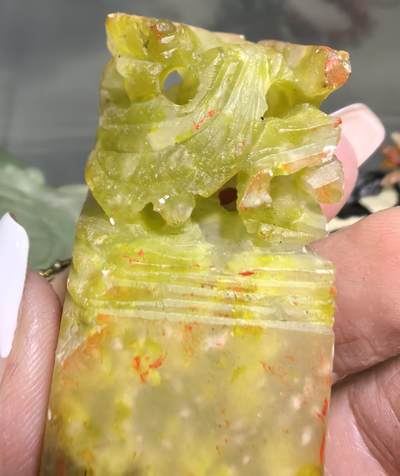 ⑥寿山石瑞兽闲章，全品如图，尺寸:8*2.4cm
​整套出价更优。