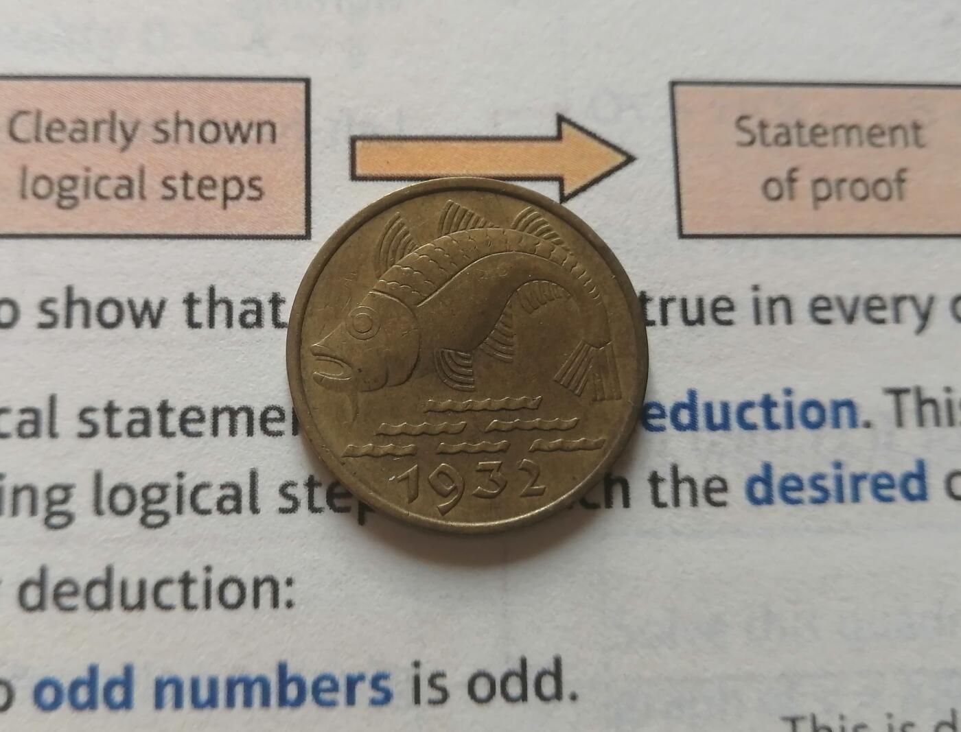 但泽自由市10芬尼1932，