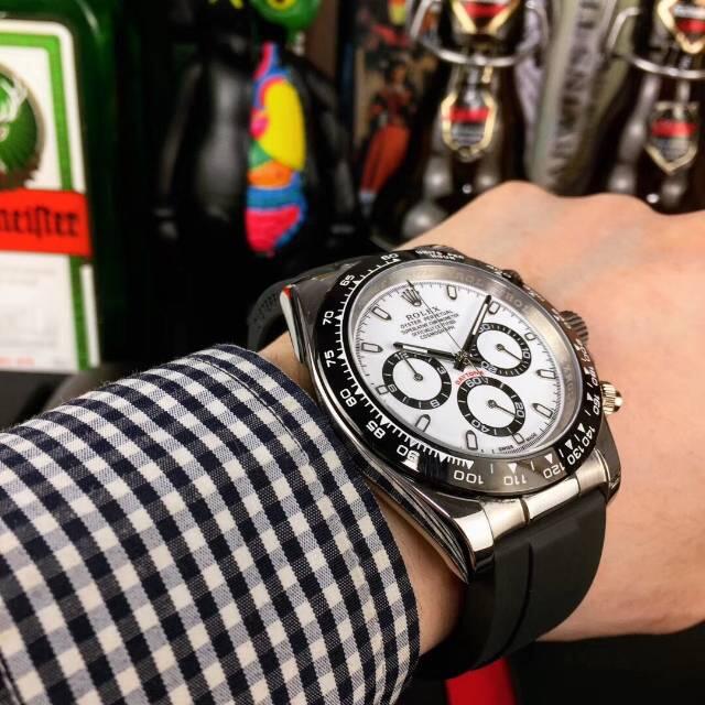 劳力士 ROLEX 迪通拿系列 搭载日本多功能石英计时机芯 精钢表壳 尺寸40mm 镀膜玻
