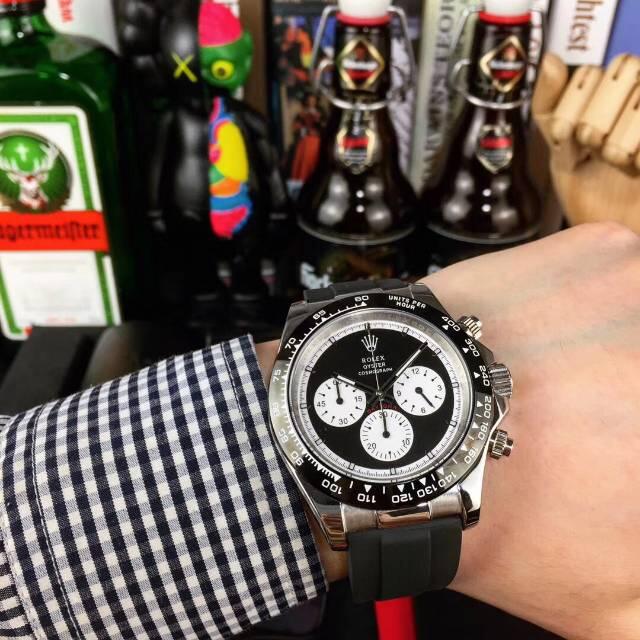 劳力士 ROLEX 迪通拿系列 搭载日本多功能石英计时机芯 精钢表壳 尺寸40mm 镀膜玻