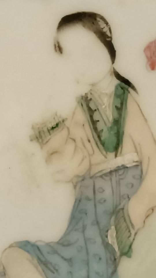 虽然是盖恰似一快瓷板画