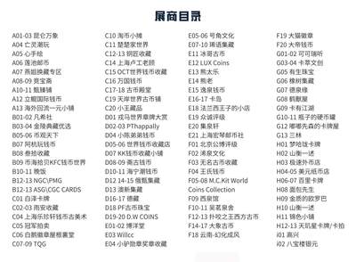 【麦稀奇收藏嘉年华】活动+展商+展馆布局图