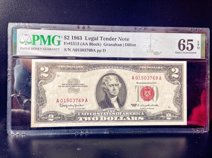 美国🇺🇸红色库印政府券带你看世界纸币