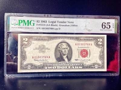 美国🇺🇸红色库印政府券带你看世界纸币