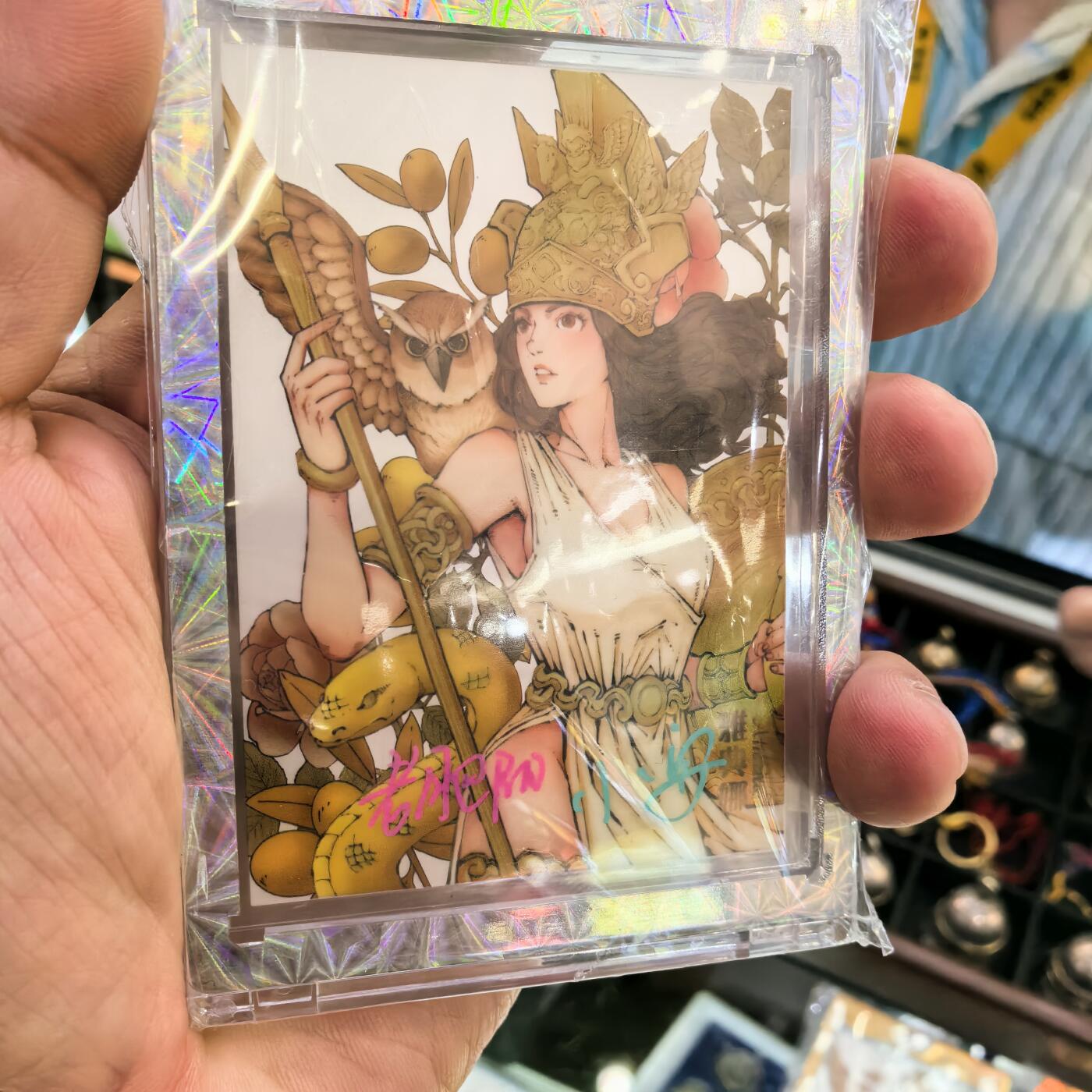 五张第三届麦稀奇2g银卡 设计师亲签卡