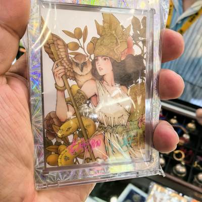 五张第三届麦稀奇2g银卡 设计师亲签卡