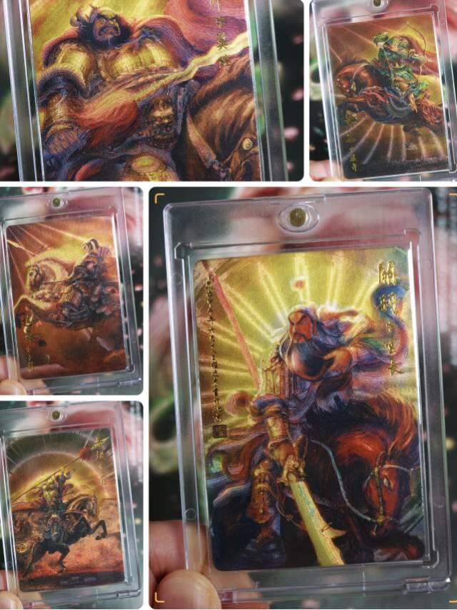 被这套金色三国五虎将闪到了！