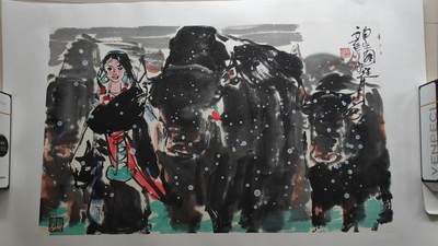 杨振廷老师字画，V13627925323