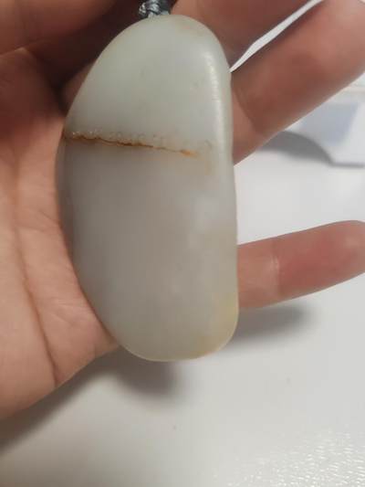 和田玉青花独籽籽料