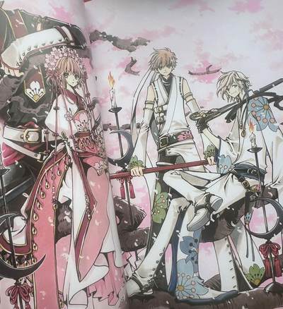 CLAMP黑白画册～