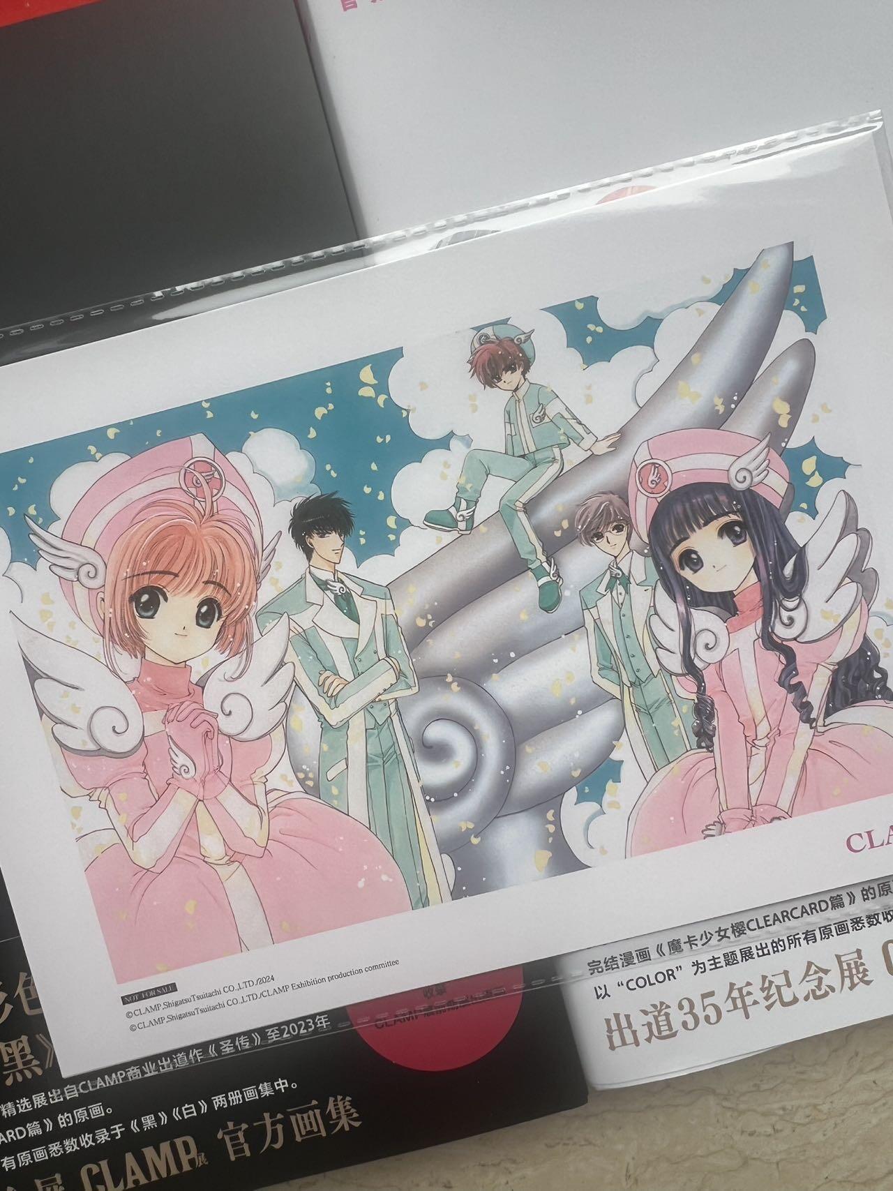 CLAMP黑白画册～