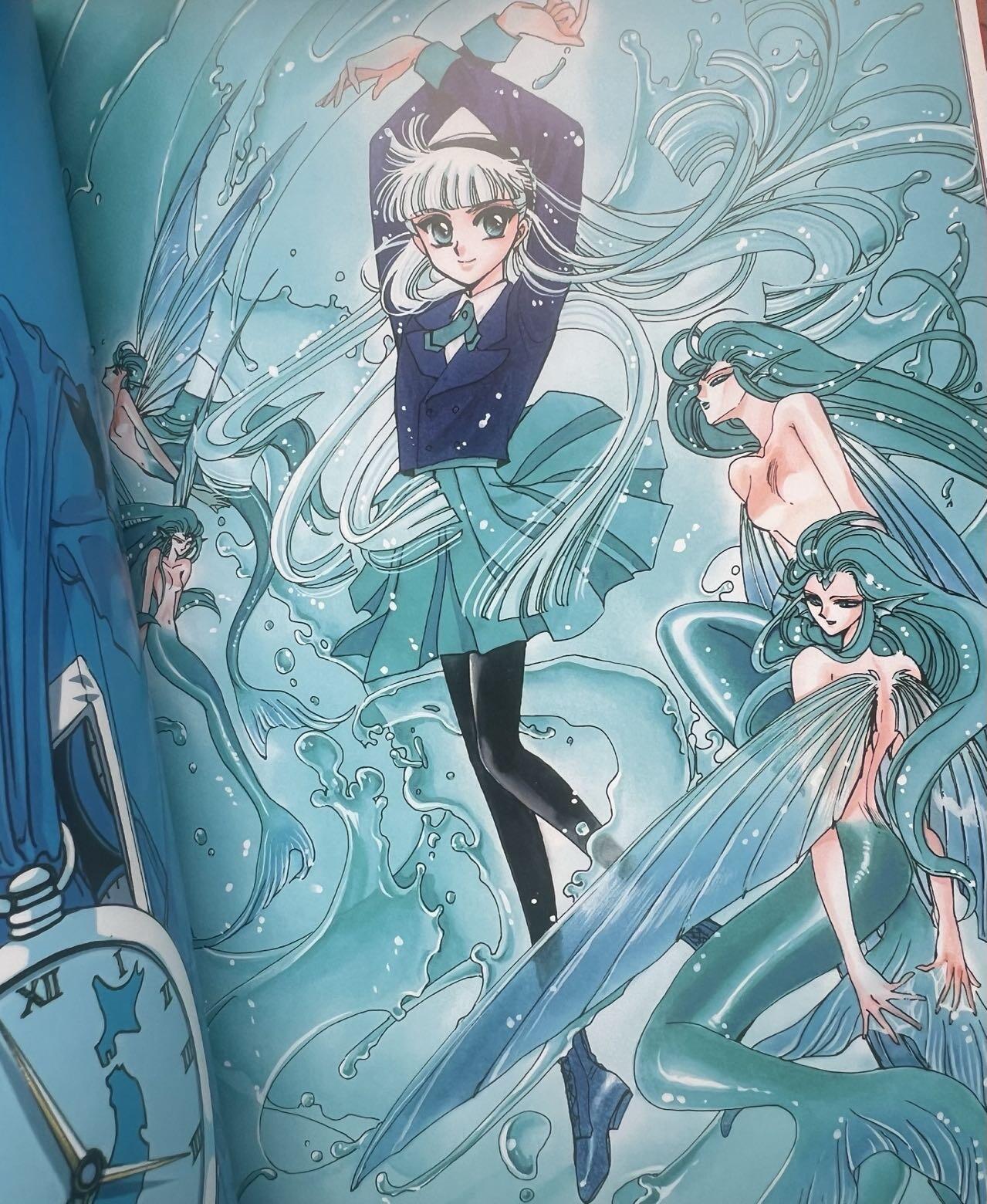 CLAMP黑白画册～