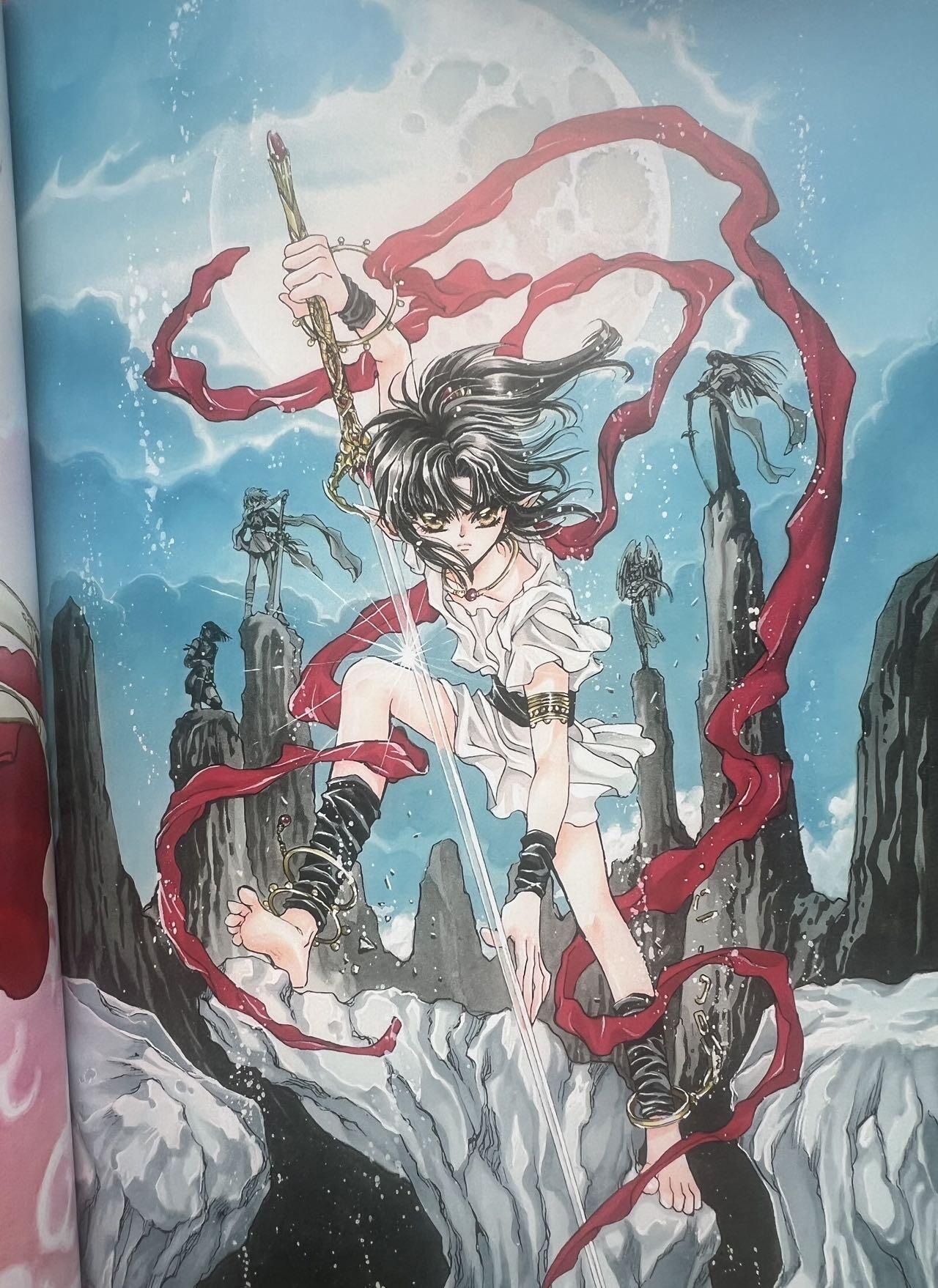 CLAMP黑白画册～