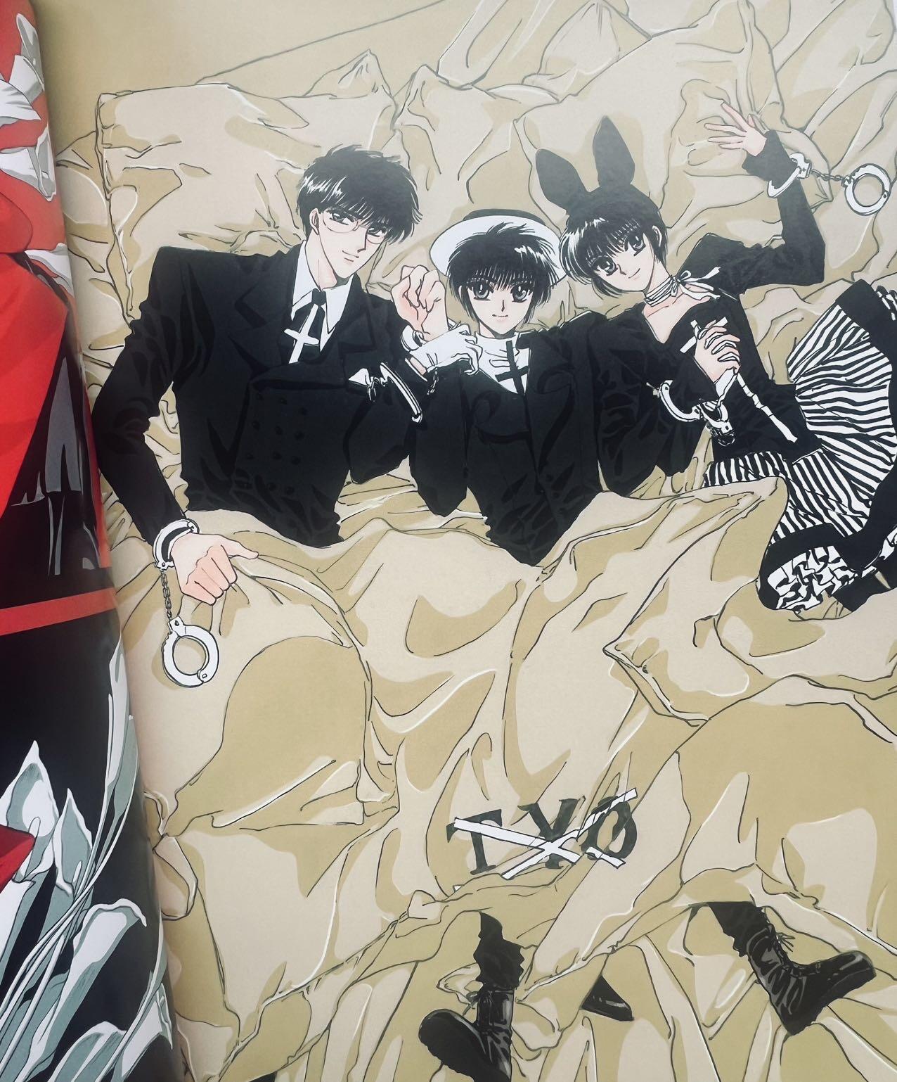 CLAMP黑白画册～