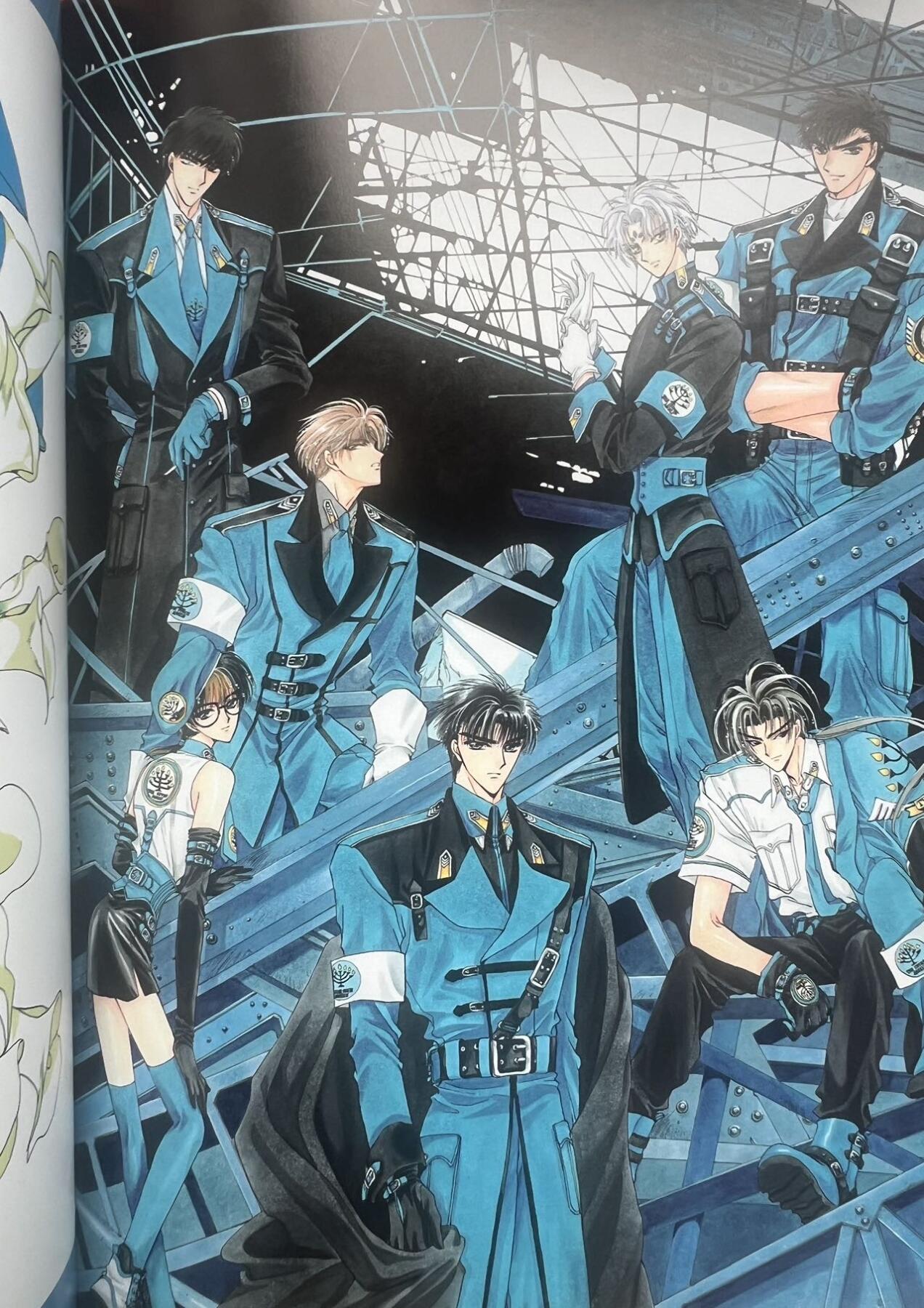 CLAMP黑白画册～