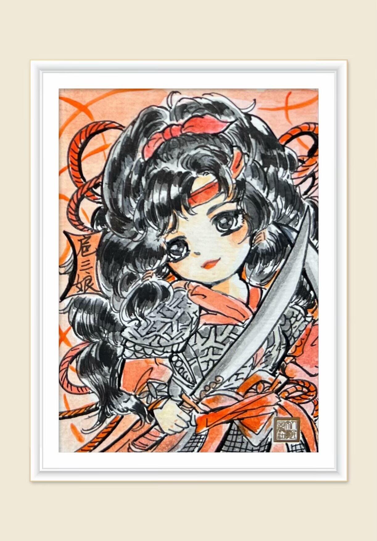 【随心】原创手绘：扈三娘