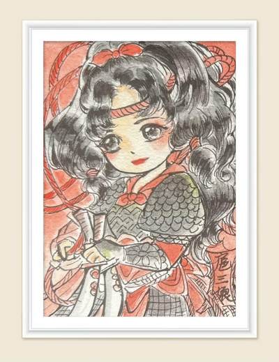 【随心】原创手绘：扈三娘