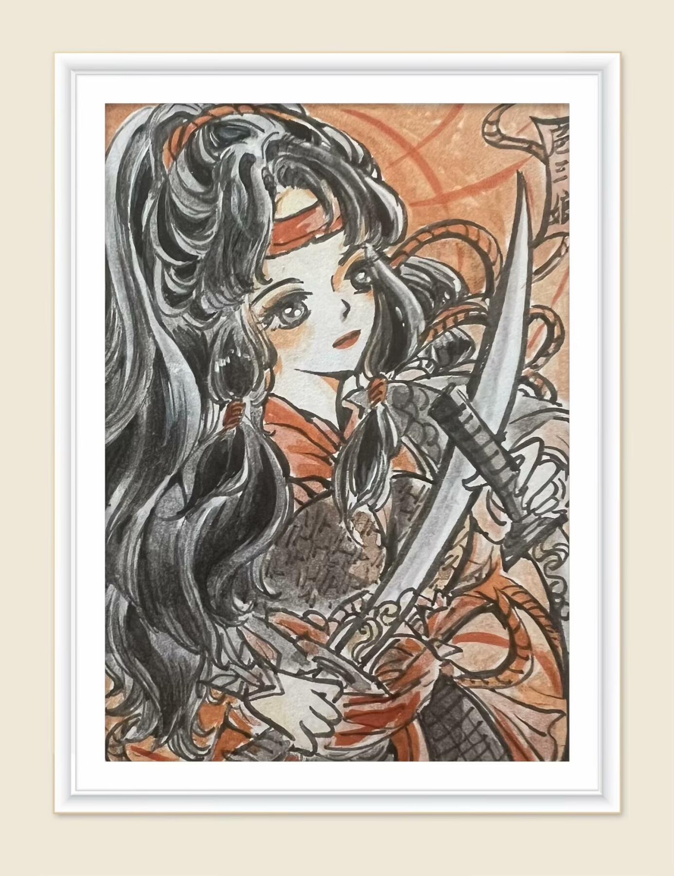 【随心】原创手绘：扈三娘