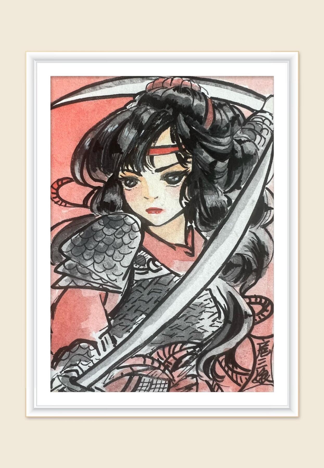 【随心】原创手绘：扈三娘