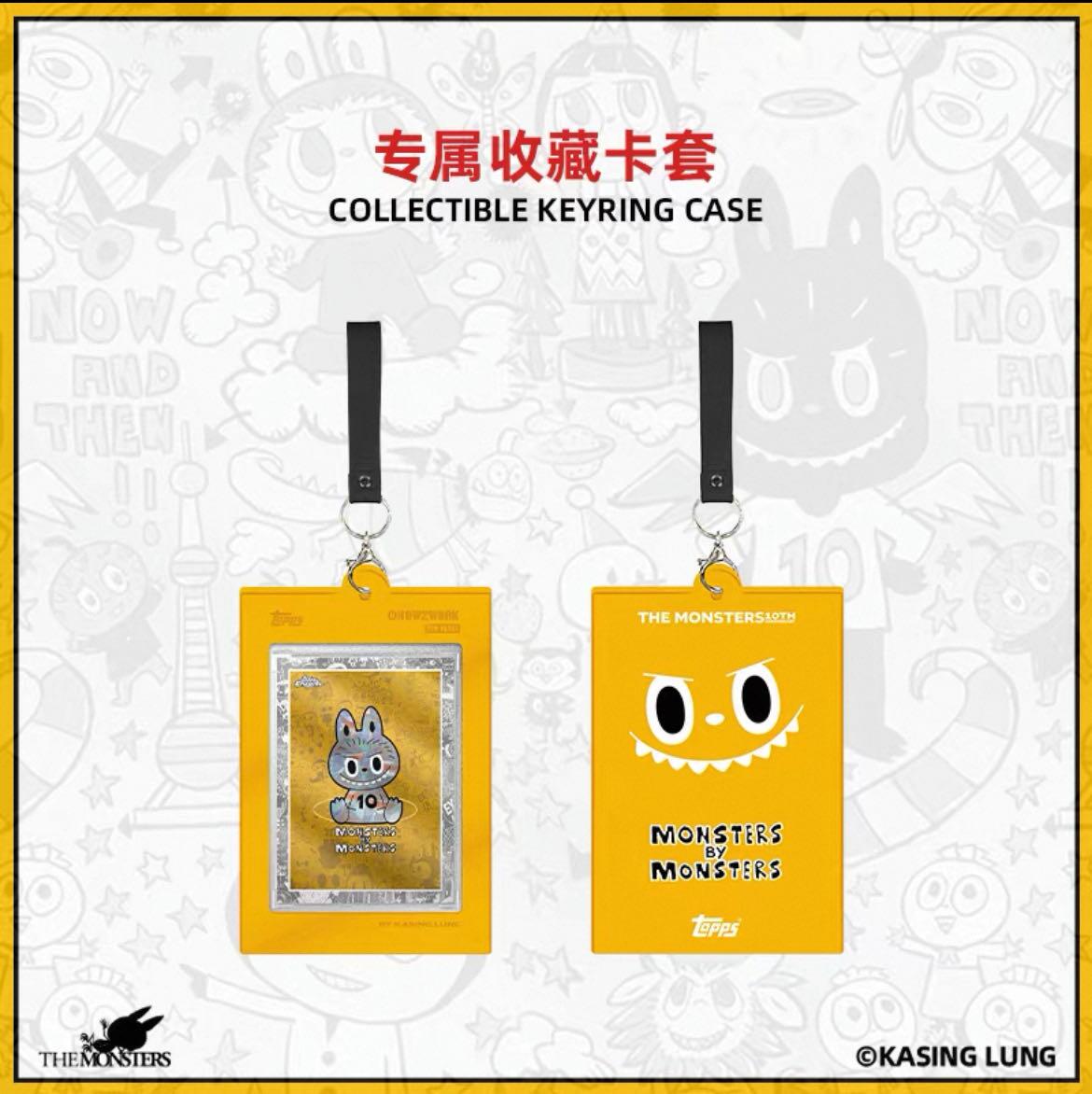Topps X THE MONSTERS / LABUBU拉布布Chrome系列收藏卡