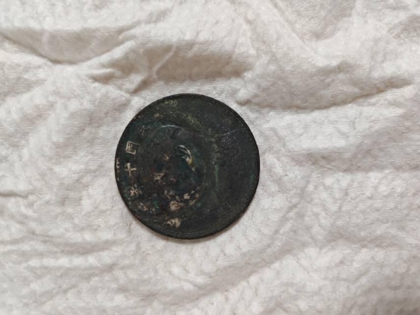 有没有懂王，我这两个是什么币，老家翻出来的