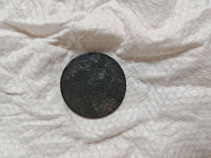 有没有懂王，我这两个是什么币，老家翻出来的