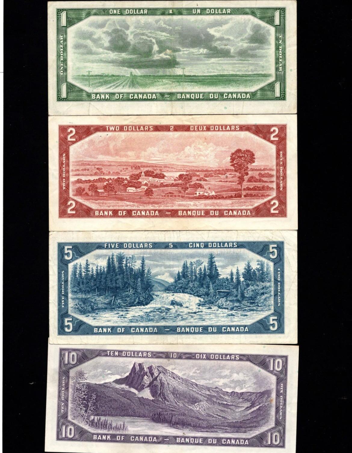 女王最美的样子都在钞票上～