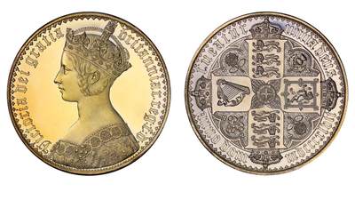 世界币小百科:1847年英国维多利亚哥特克朗