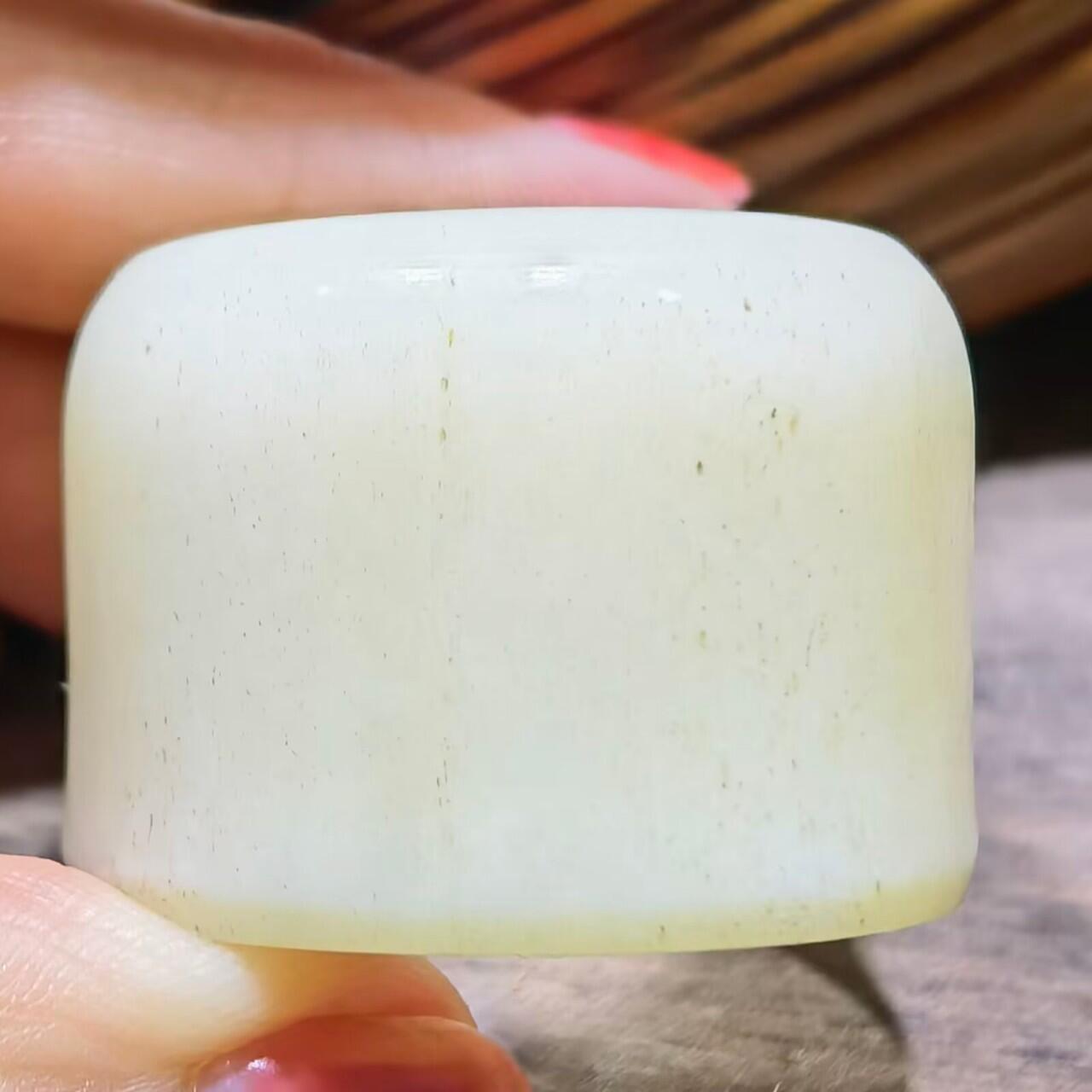 抹香耳骨，揉骨如玉扳指男款，内径28