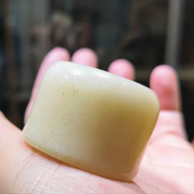 抹香耳骨，揉骨如玉扳指男款，内径28