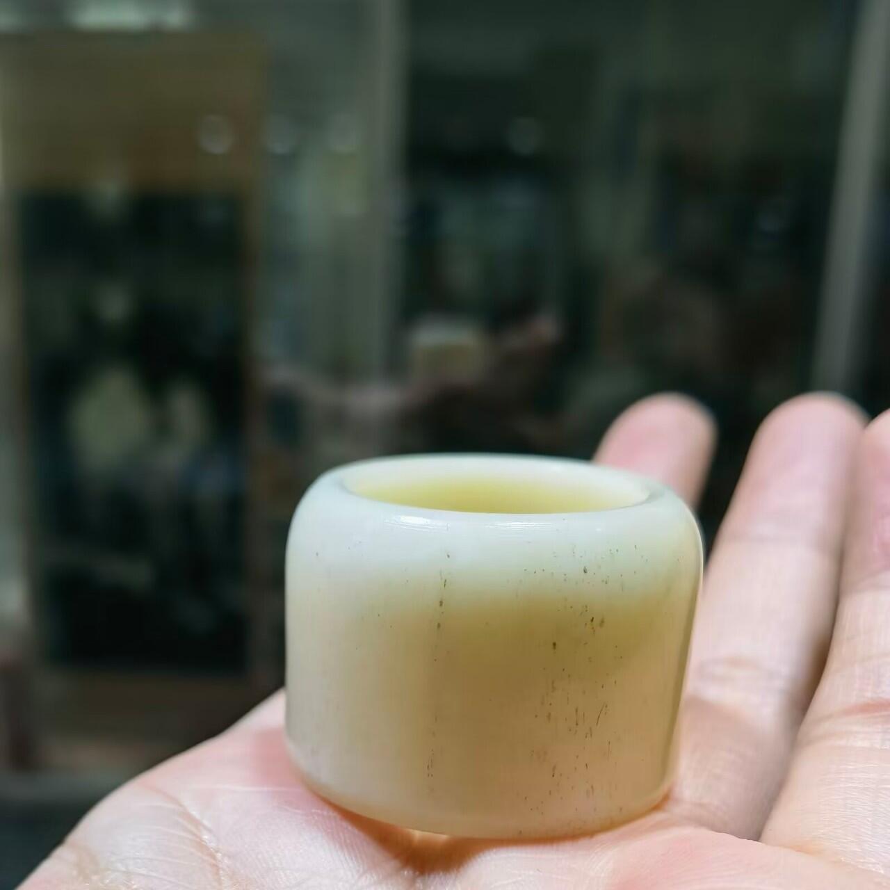 抹香耳骨，揉骨如玉扳指男款，内径28