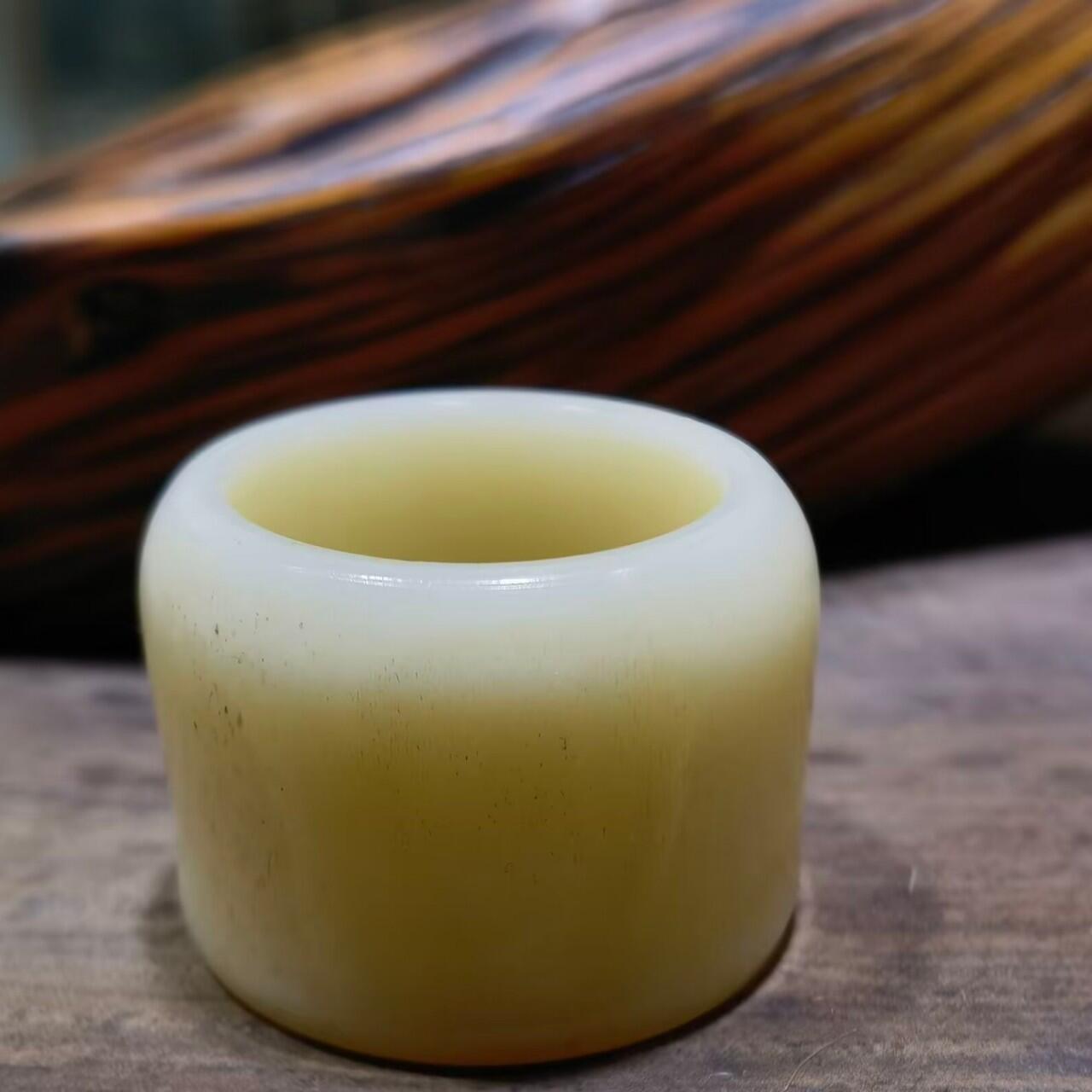 抹香耳骨，揉骨如玉扳指男款，内径28