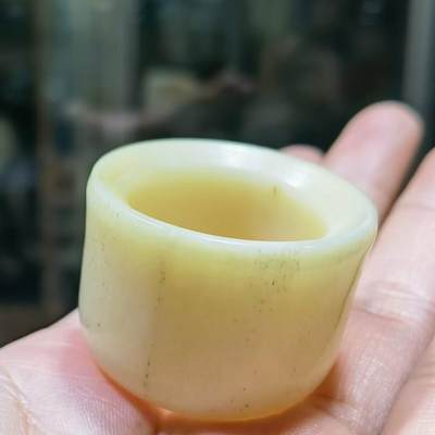 抹香耳骨，揉骨如玉扳指男款，内径28