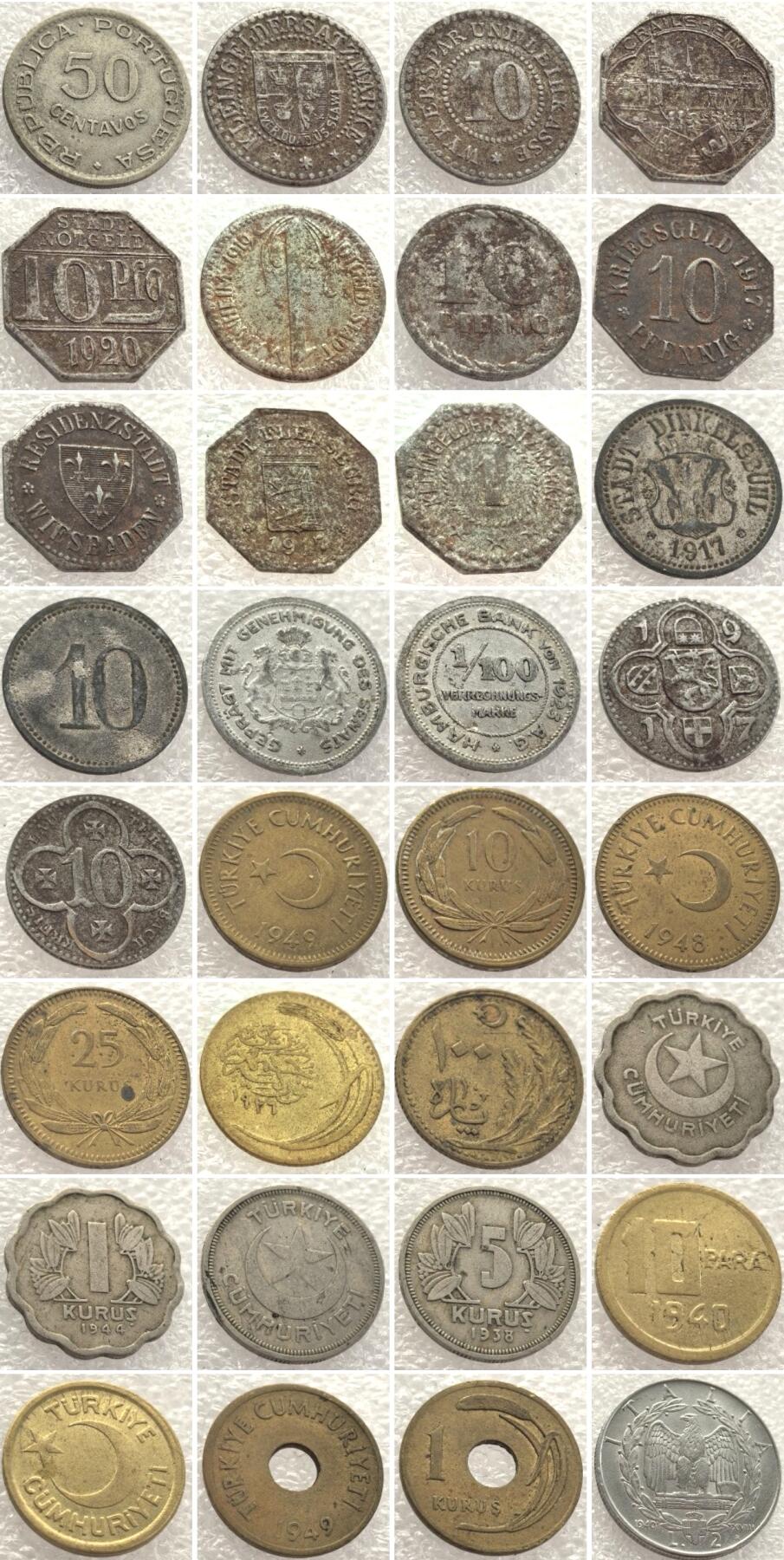 外国优质老铜币银币，周六九点倒数截拍，满百包邮，可寄存半年，喜欢朋友微信扫描二维码可直接参拍