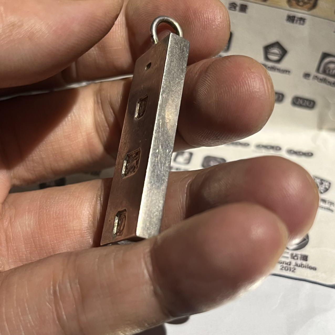 英國走獅標9 2 5純銀吊墜