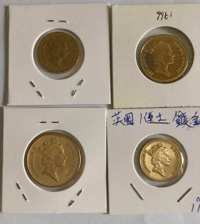 英国的镀金流通币