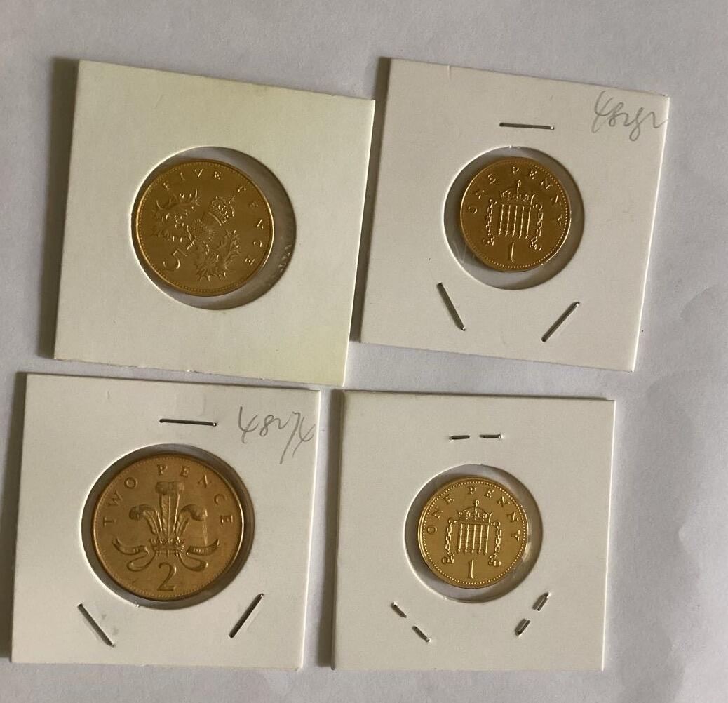 英国的镀金流通币