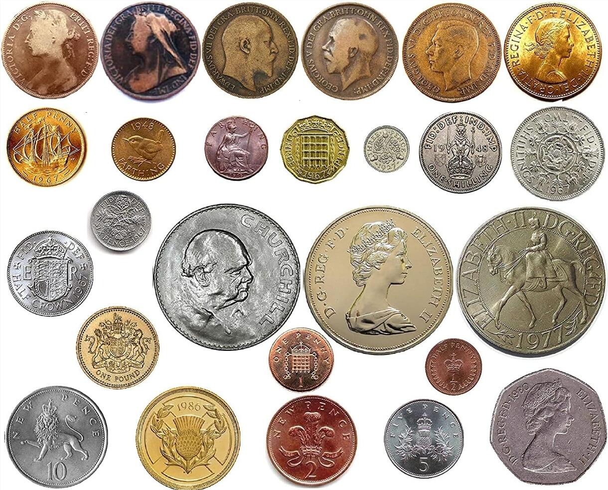 英国旧币制：复杂到让你晕头转向的货币体系

英国在1971年2月15日“十进制化”之前，沿用了一套中世纪延续下来的非十进制货币体系，俗称“£sd”系统（Libra-Shilling-Pence）。