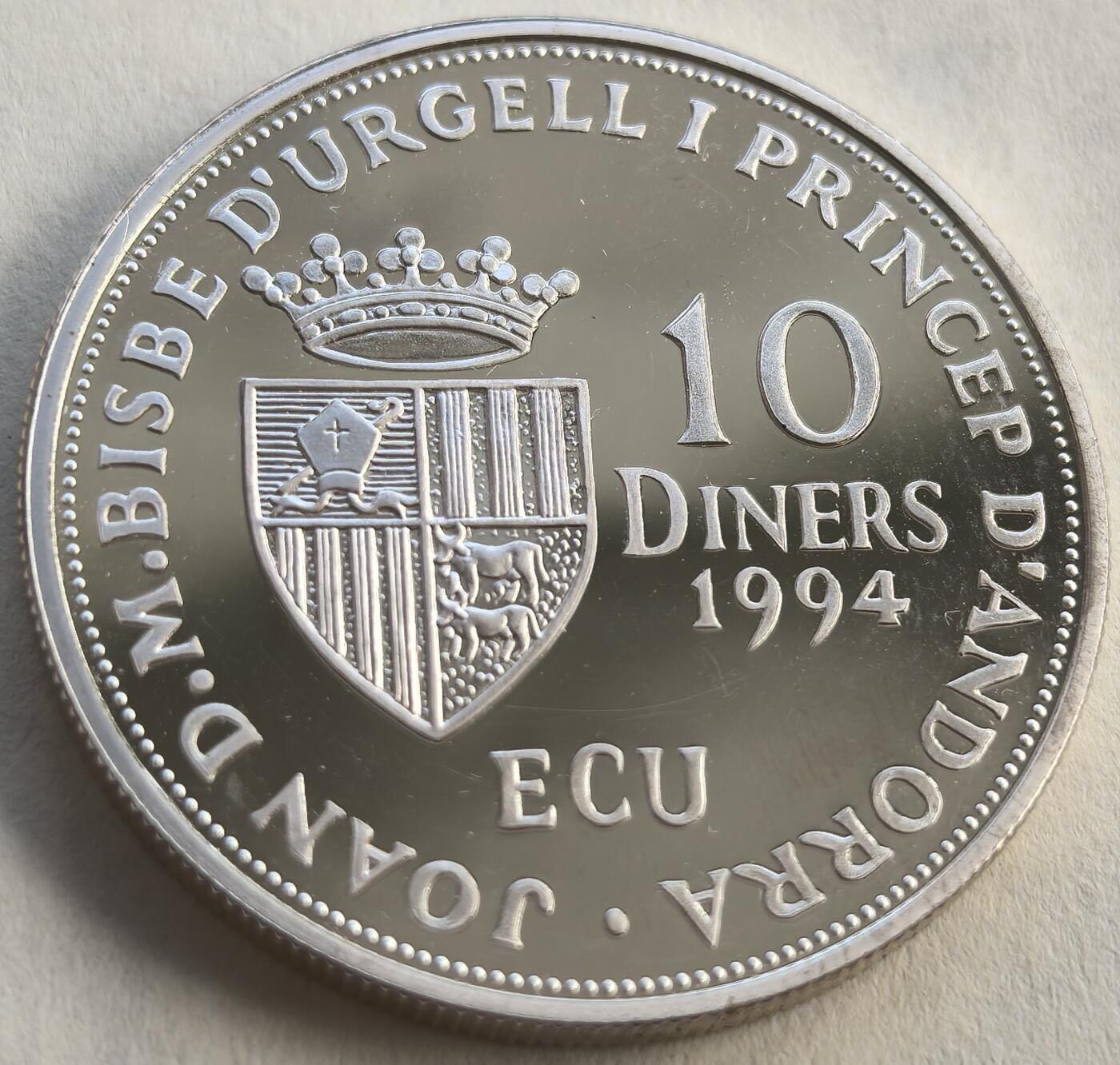 安道尔🇦🇩加入联合国纪念币