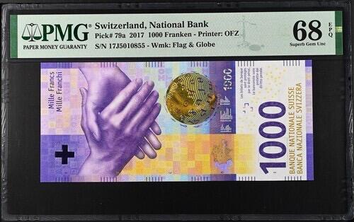 瑞士法郎1000手版，这个分数号码都不错！喜欢的朋友私信聊