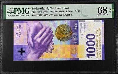 瑞士法郎1000手版，这个分数号码都不错！喜欢的朋友私信聊