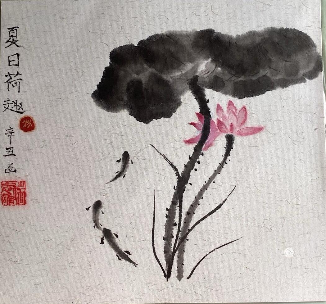 我的中国水墨画作品之三