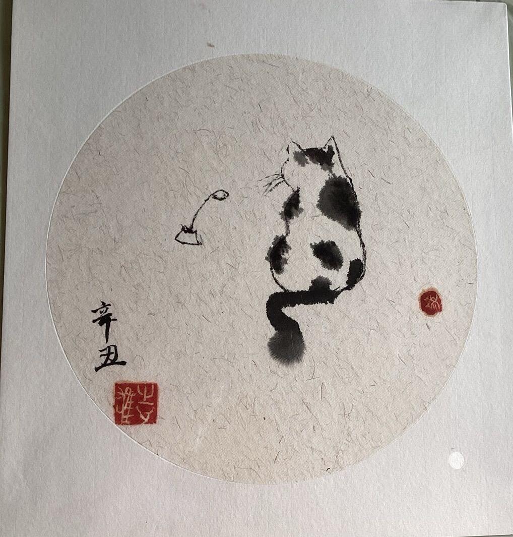 我的中国水墨画作品之二