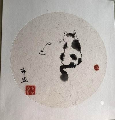 我的中国水墨画作品之二