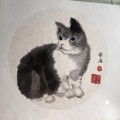 我的中国水墨画作品之二