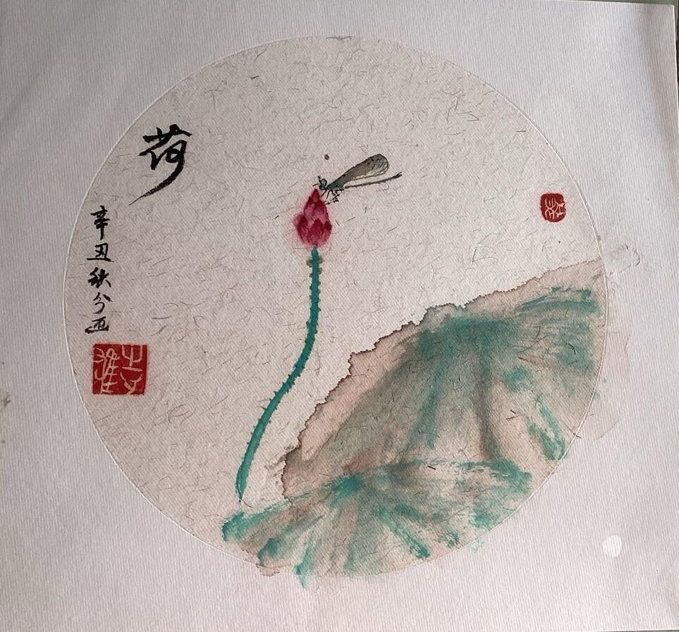 我的中国水墨画作品之二