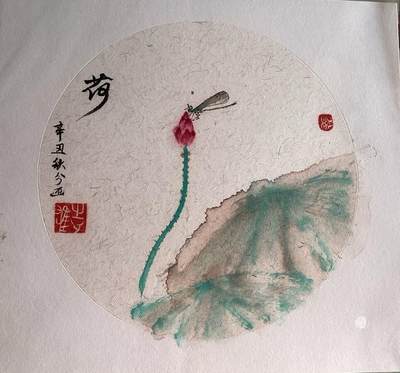 我的中国水墨画作品之二